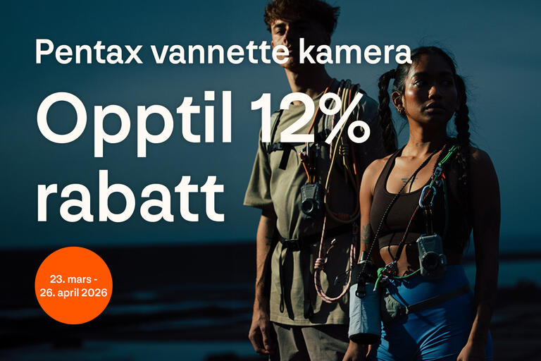 Vårtilbud på vanntette kamera